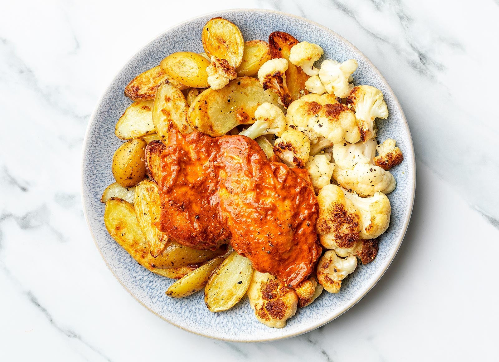 Cozy Chicken Tikka Masala Plate