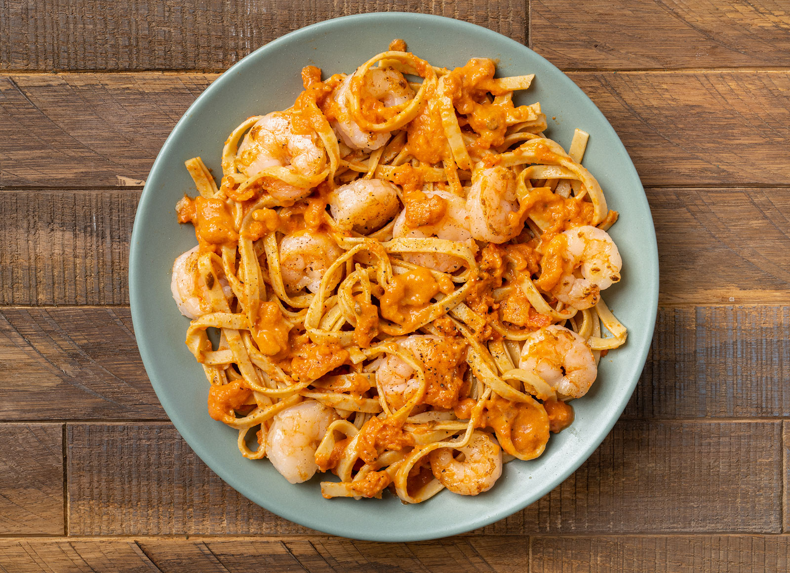 Shrimp Linguine alla Vodka
