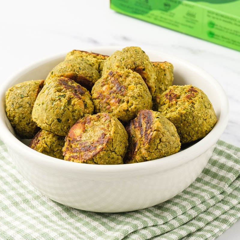 Organic Zesty Zucchini Falafel 1 of 2