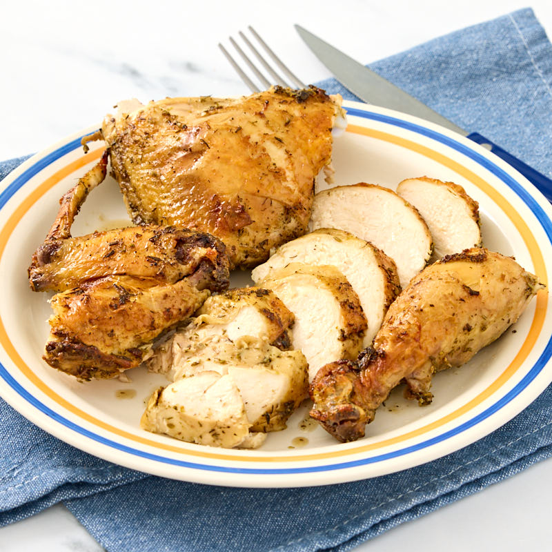 Garlic and Herb Half Chicken 1 of 2