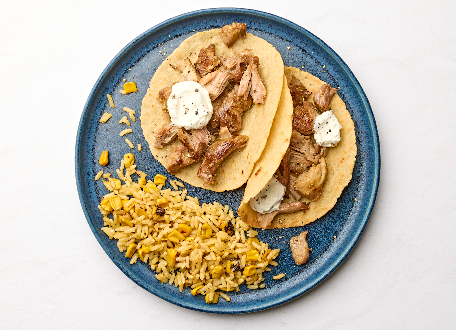 Kalua Pork Tacos on Almond Flour Tortillas