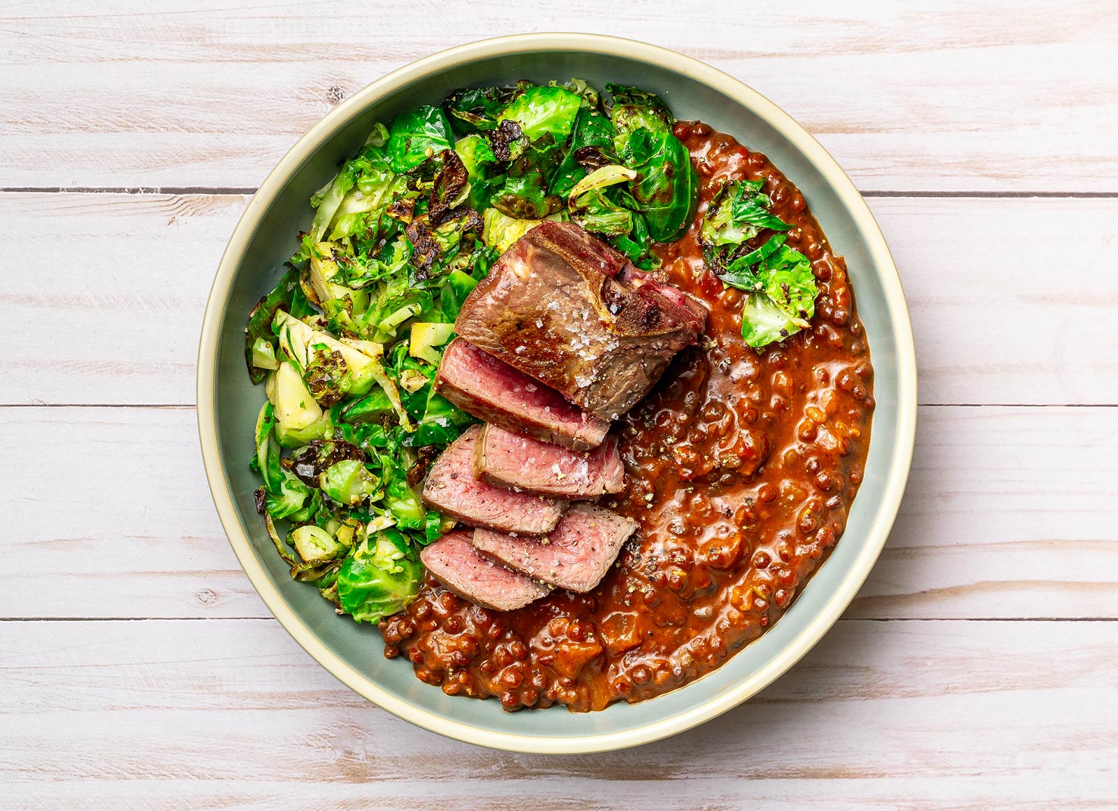 Seared Lamb Chop Dal