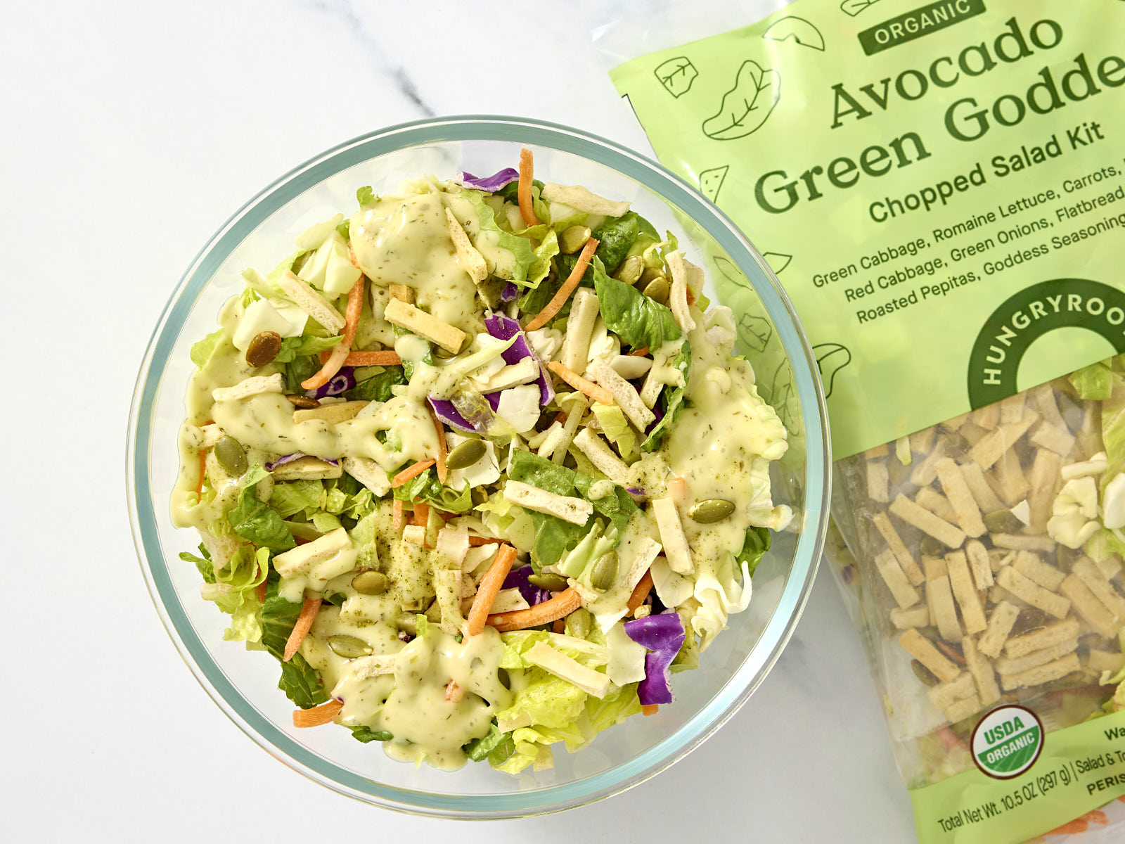 Organic Avocado Goddess Salad Kit 1 of 2