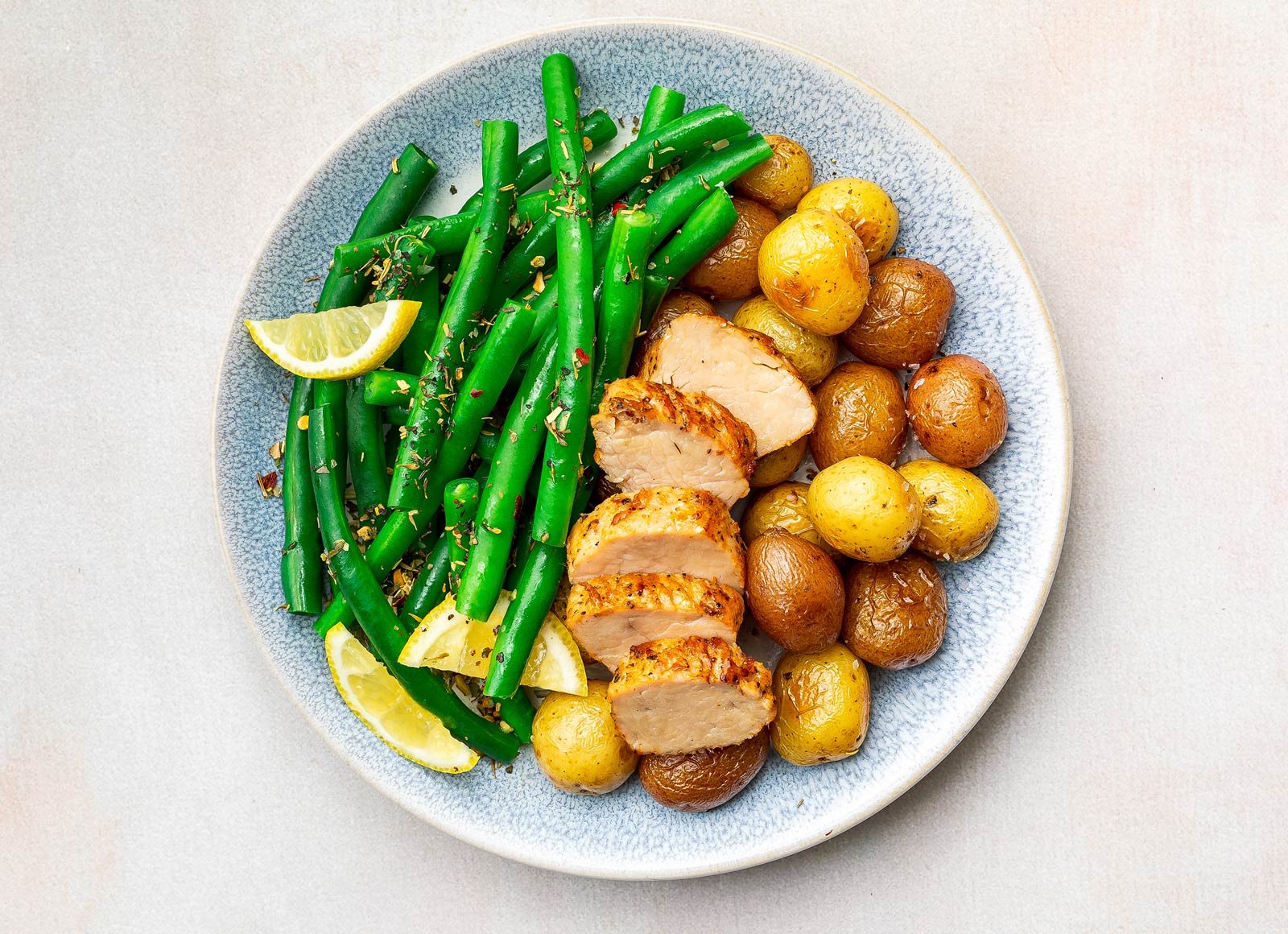  Pepper Turkey Tenderloin + Garlic Better-than-TV Dinner