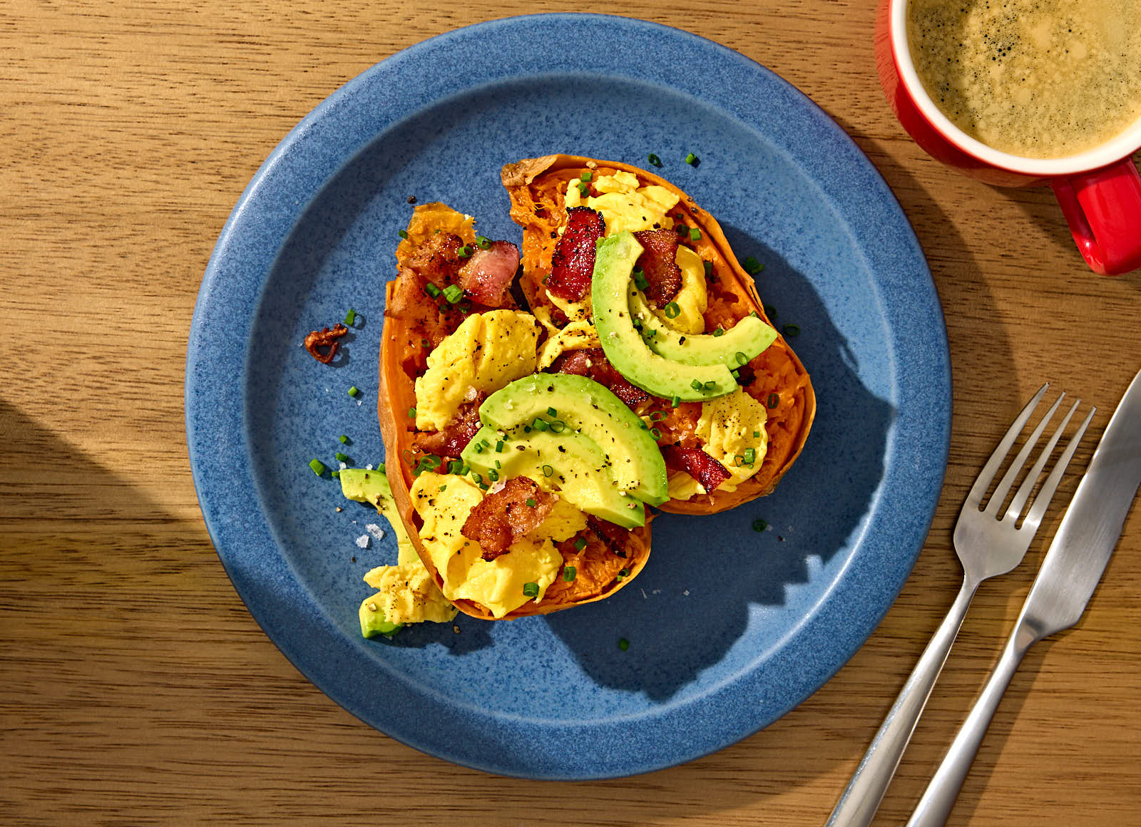 Savory Breakfast Sweet Potato
