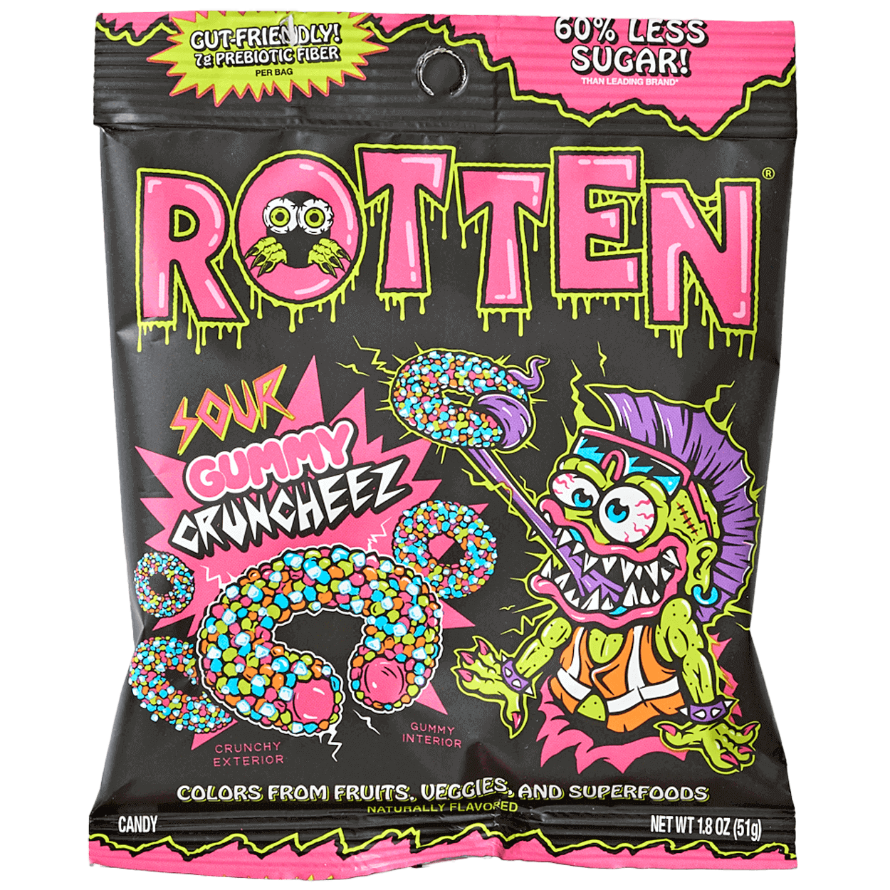 Sour Crunchy Gummy Rings 2 of 2