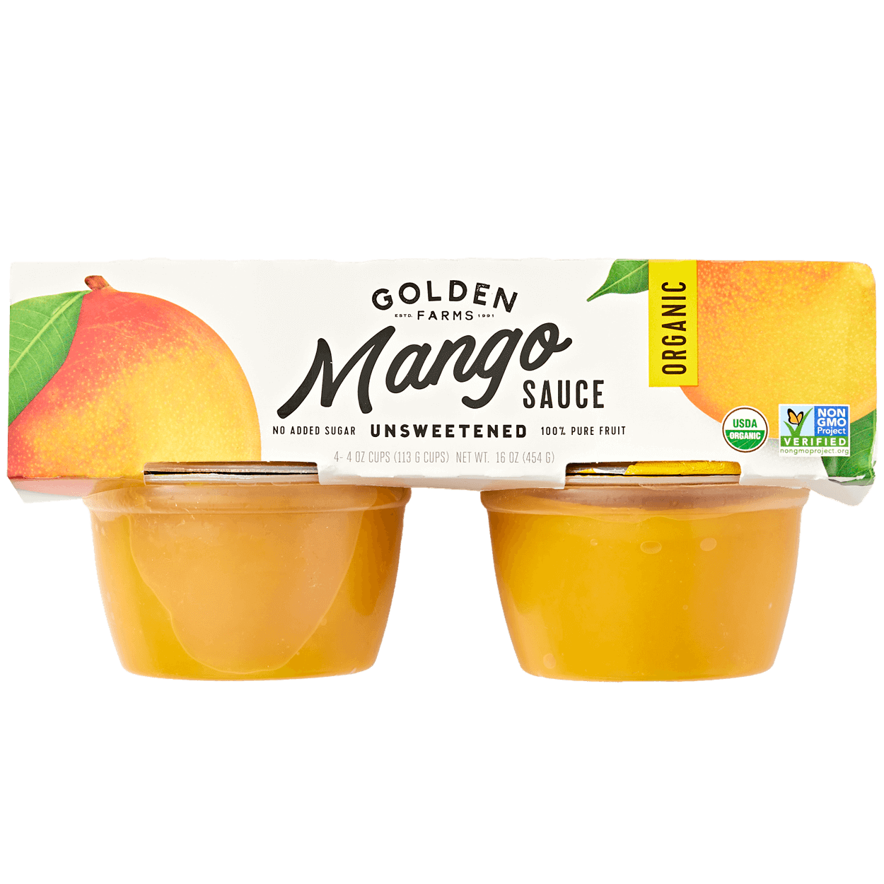 Organic Mango Sauce Cups 2 of 2