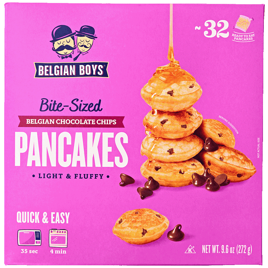 Bite-Sized Belgian Chocolate Chip Pancakes 2 of 2