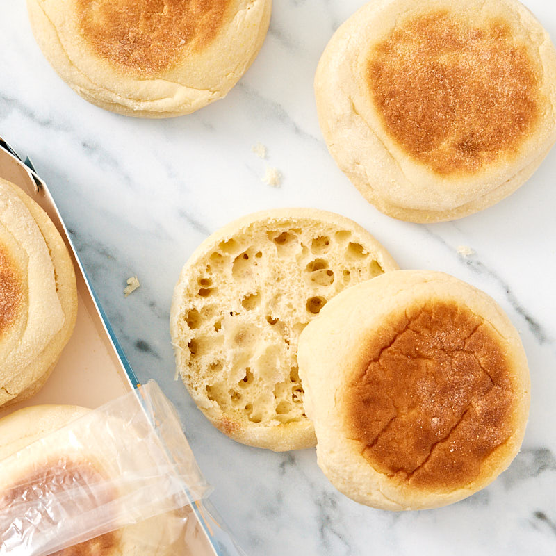 Organic White English Muffins 1 of 2