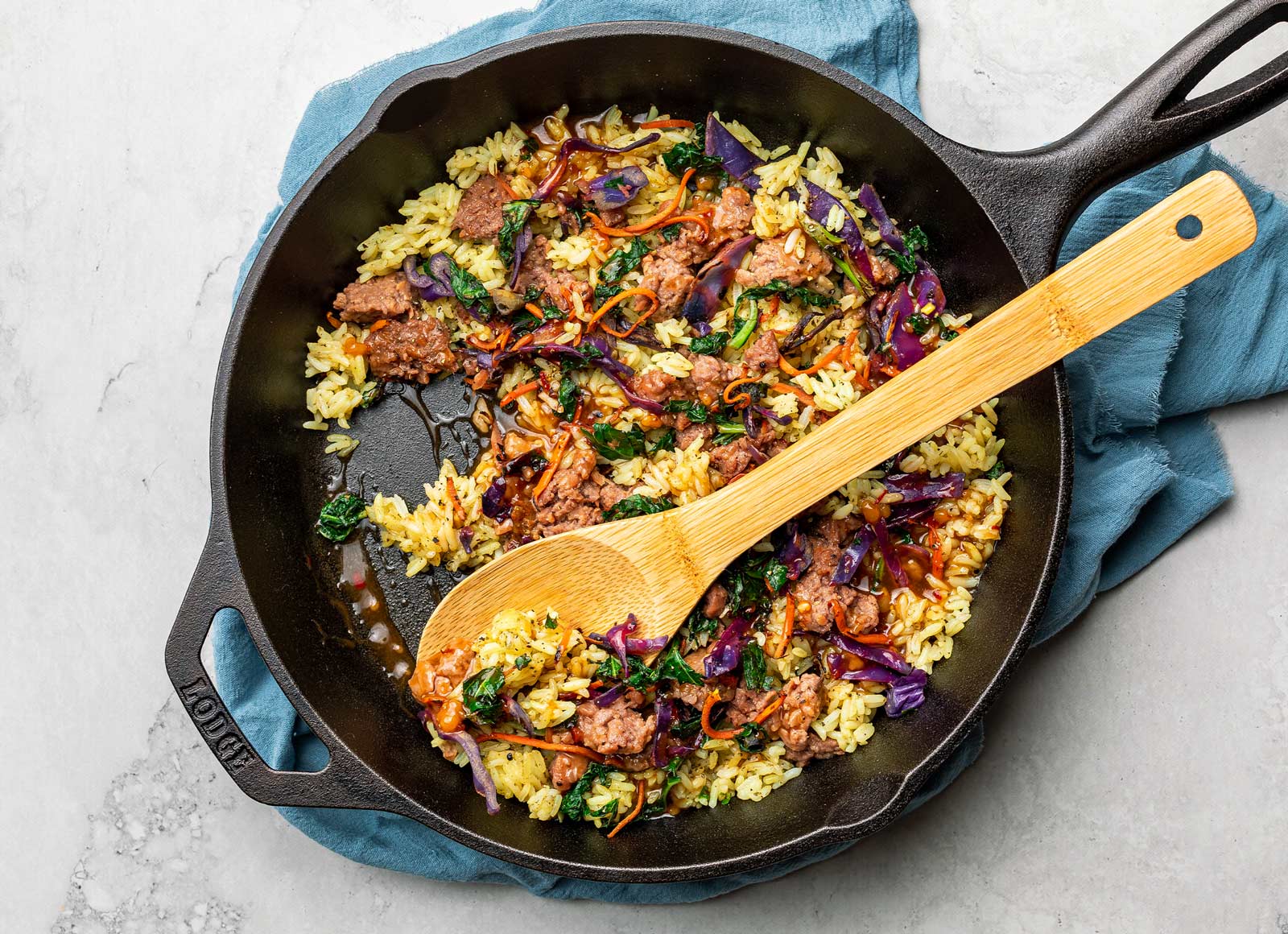 The featured recipe from the Easy Weeknight Stirfries