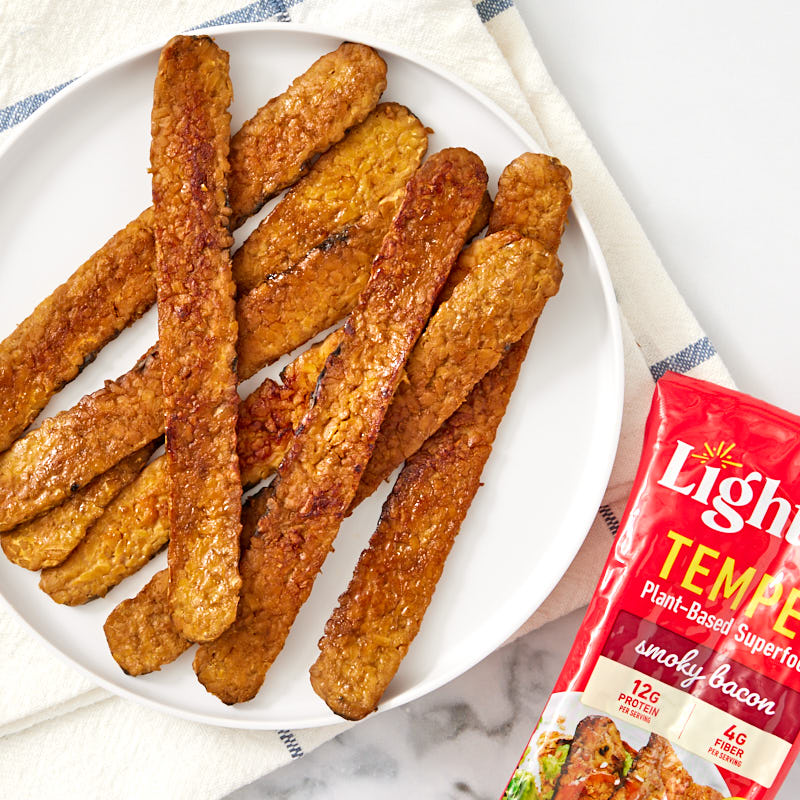 Organic Smoky Bacon Tempeh Strips Hungryroot