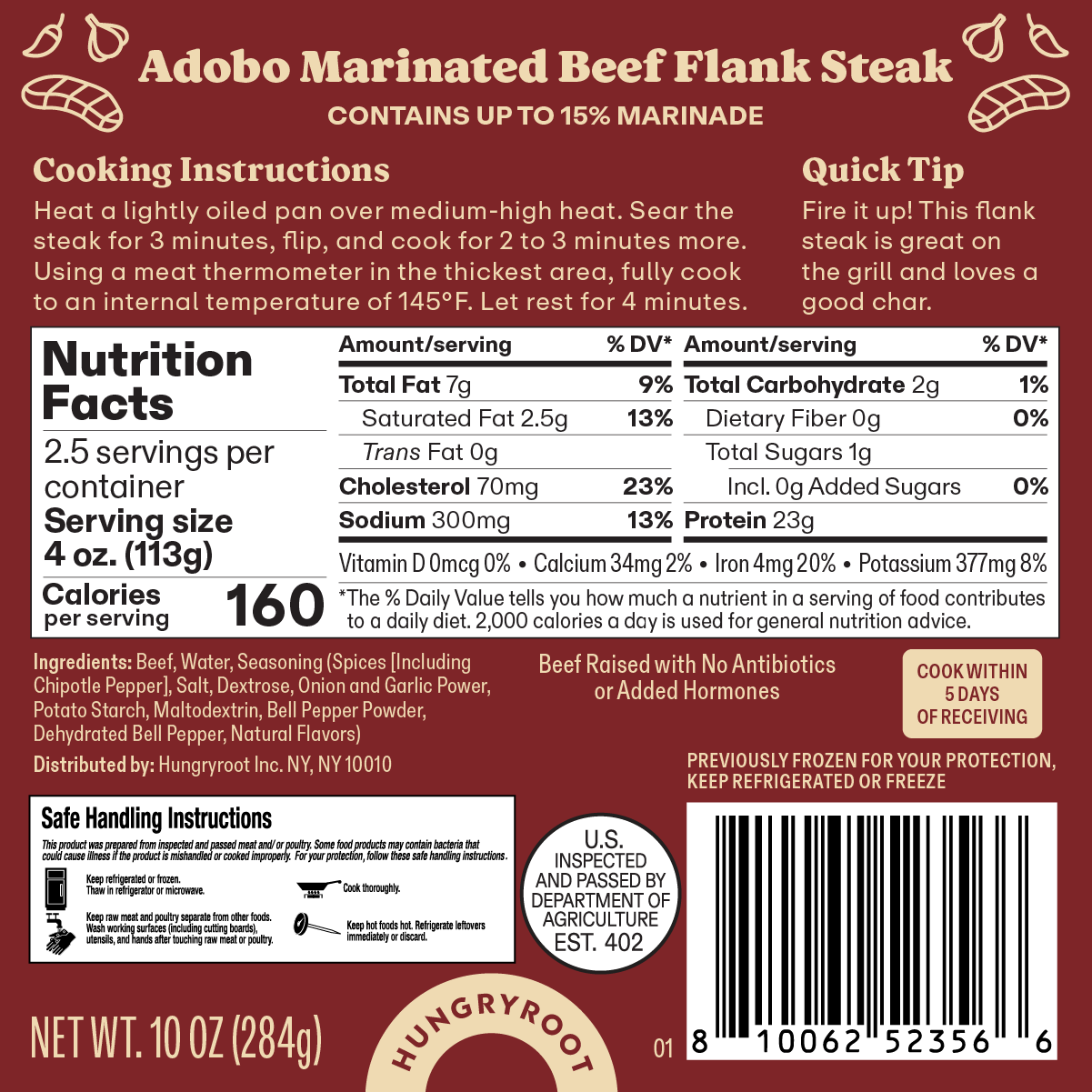 Adobo Marinated Flank Steak 2 of 2
