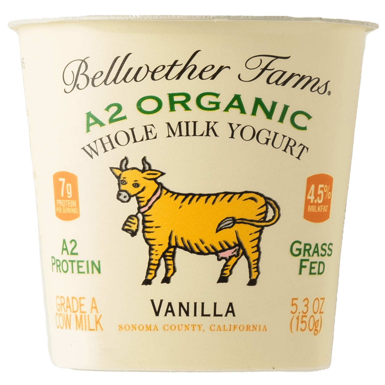 Organic Vanilla Yogurt Cup 2 of 2