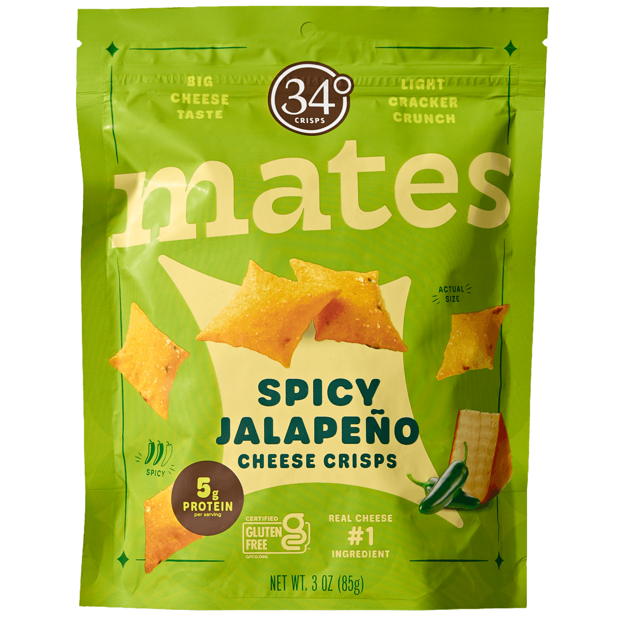 Mates - Spicy Jalapeno Cheese Crisps 2 of 2