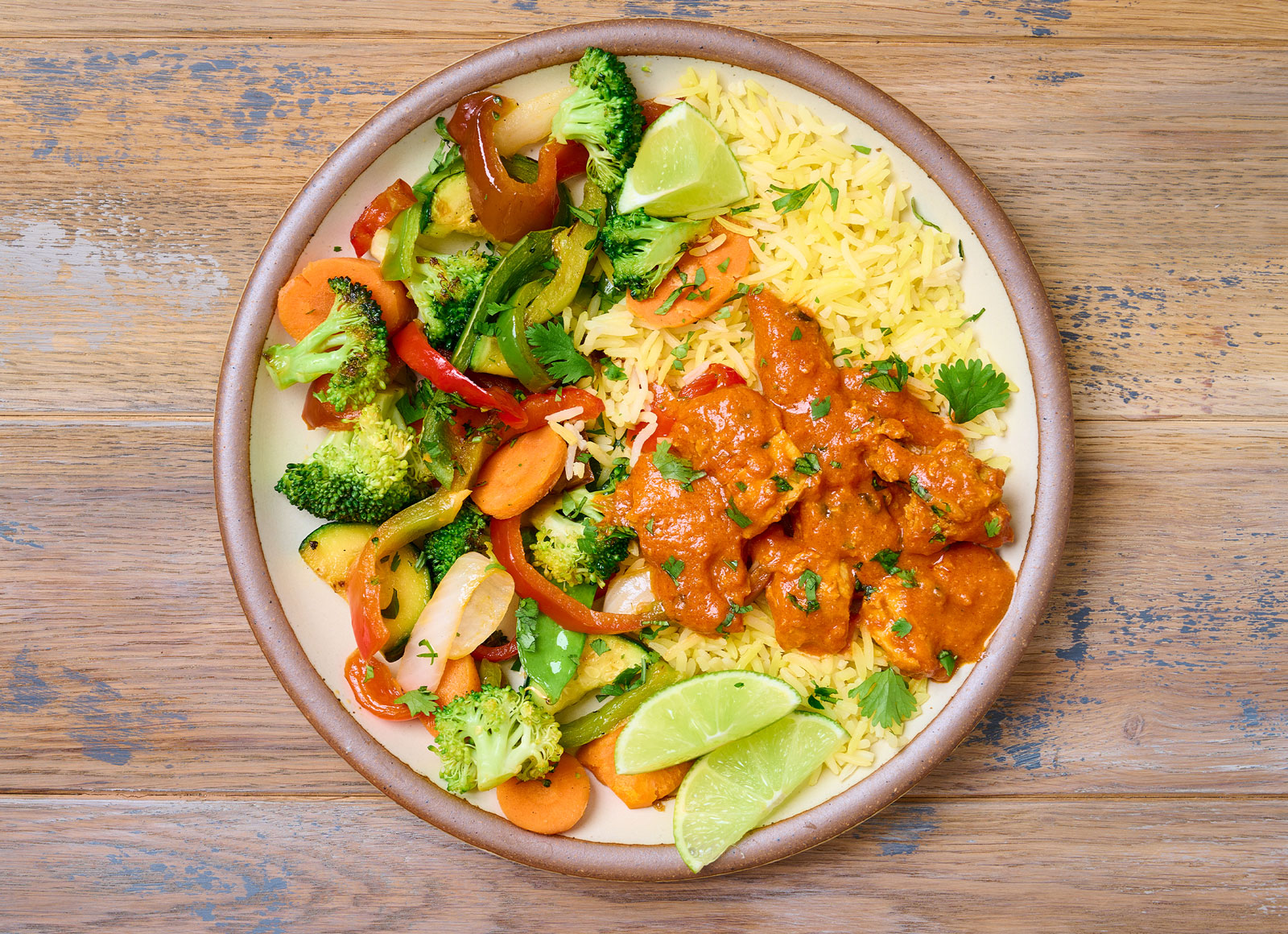 Chicken Tikka Masala + Cilantro Rice