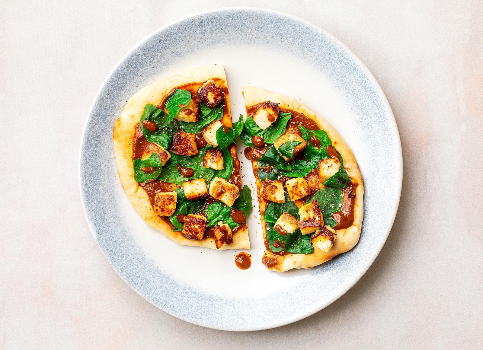 Tandoori Paneer + Spinach Flatbread