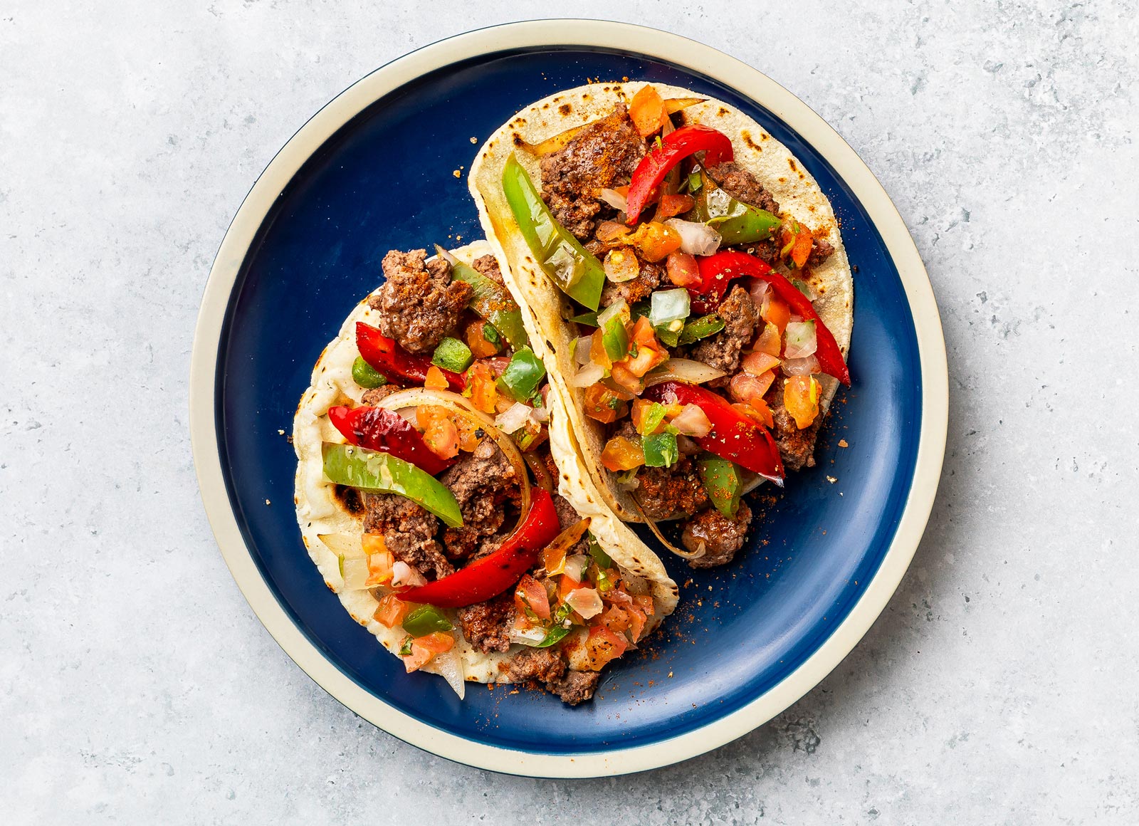 Ground Bison Tacos