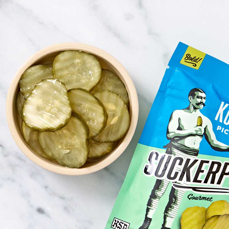 Chip-Cut Dill Pickles 1 of 2