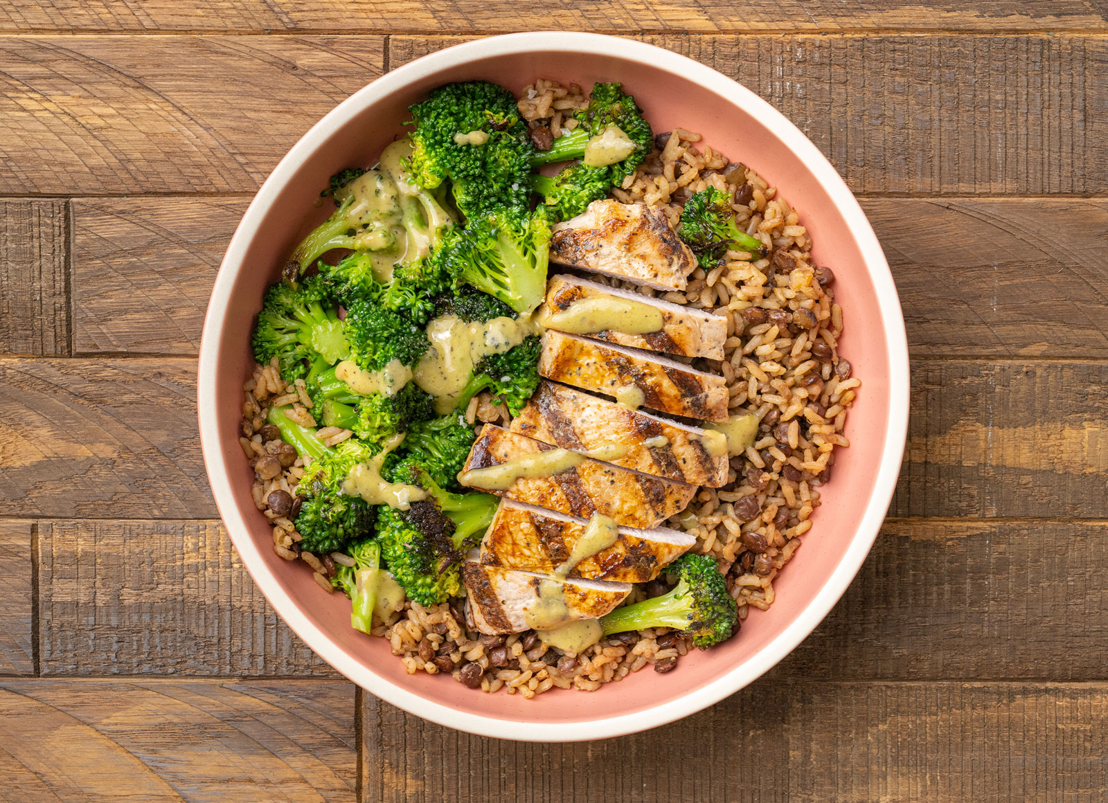 Green Chile Grilled Boneless Pork Chops Protein Bowl