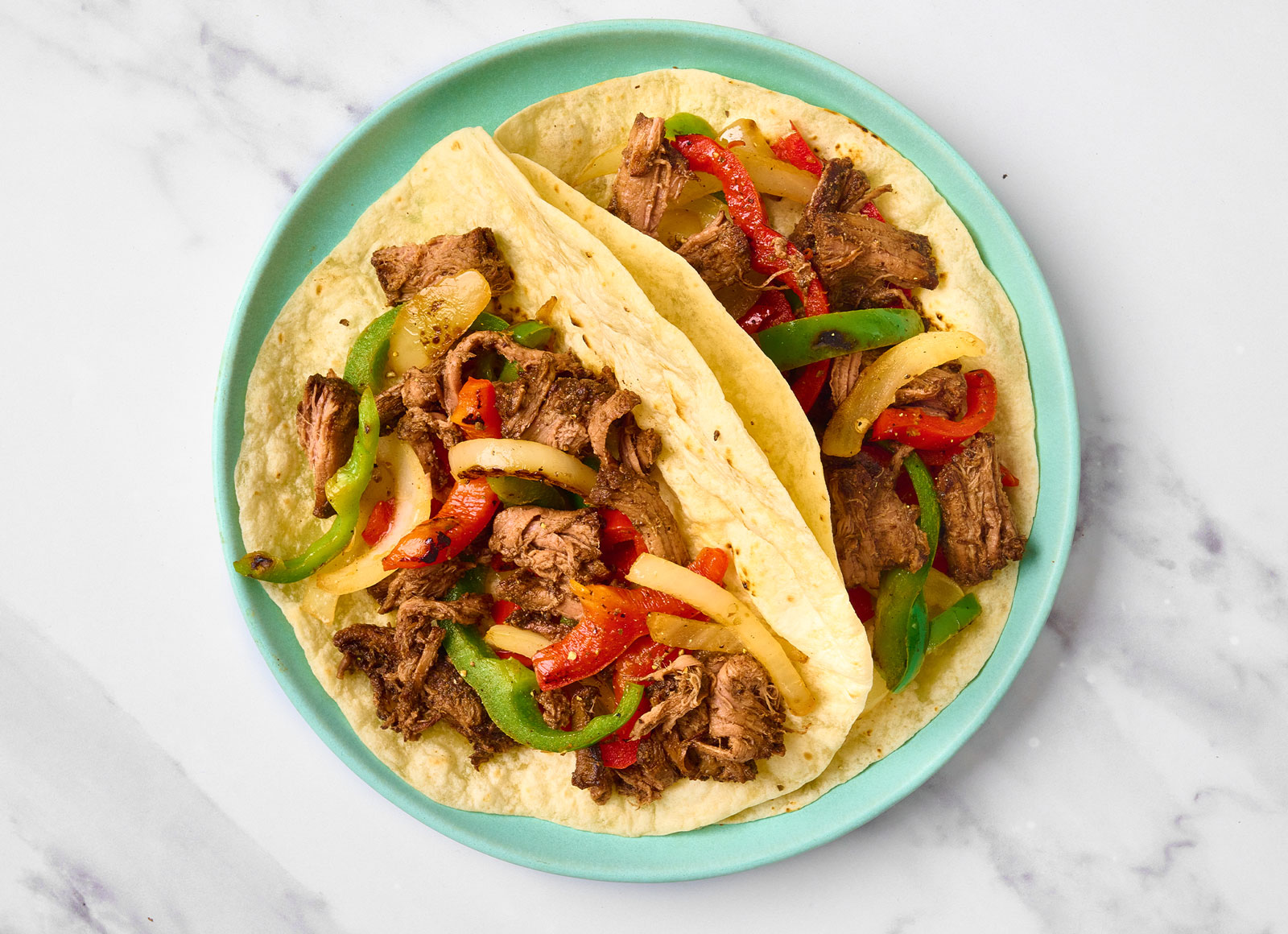 Beef Short Rib Tacos with Sautéed Veggies
