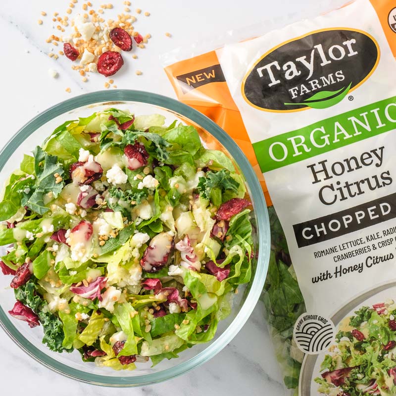 Organic Honey Citrus Chopped Salad Kit Hungryroot