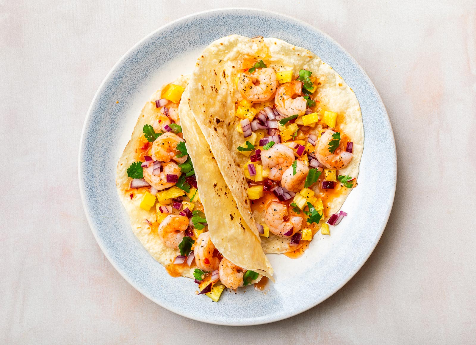 Sweet Chili Shrimp Tacos