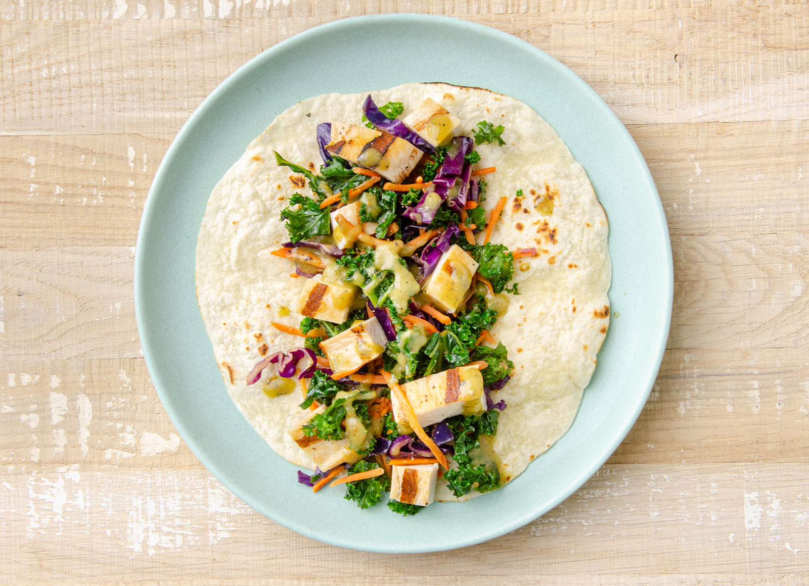 XL Green Chile Seasoned Grilled Chicken Breast Tacos