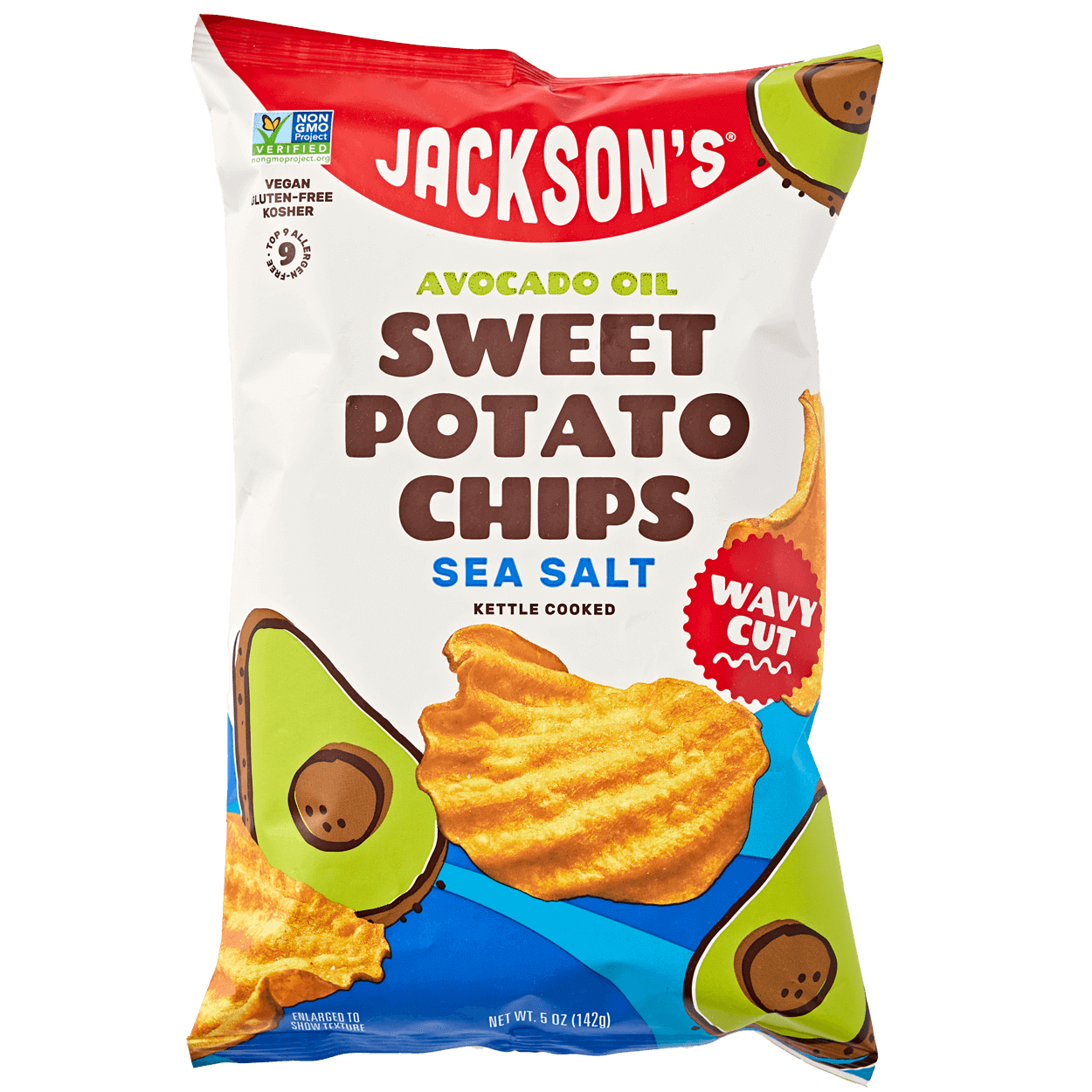 Wavy Sea Salt Sweet Potato Chips 2 of 2