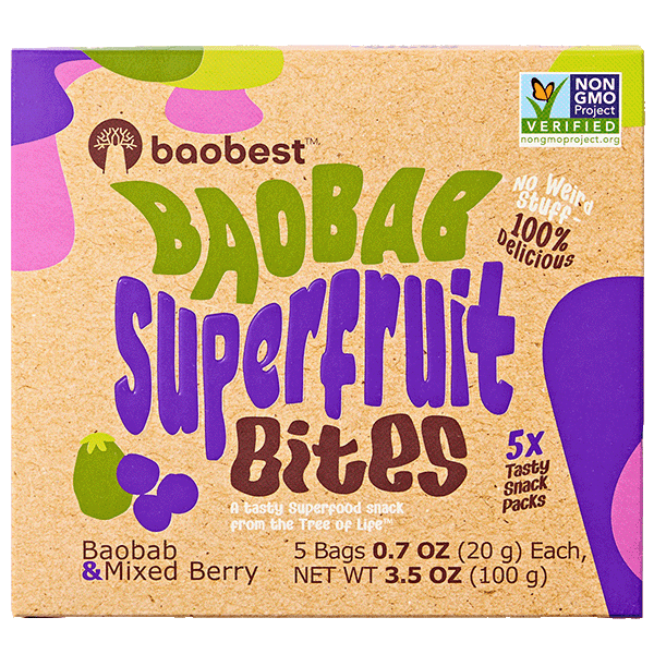 Baobab Fruit Snack - Mixed Berry 5 CT 2 of 2