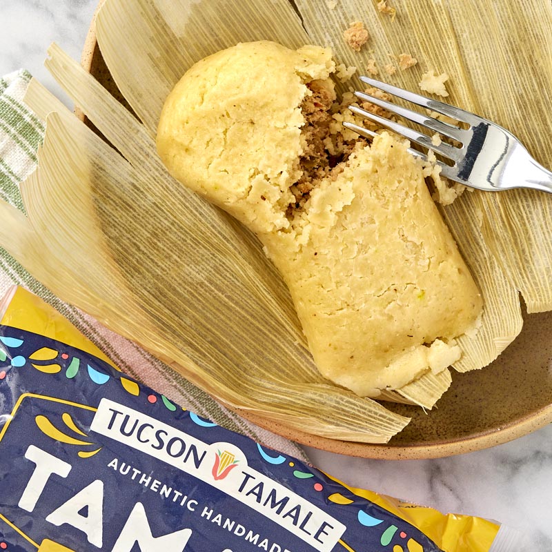Green Chile Chicken Tamale 1 of 2