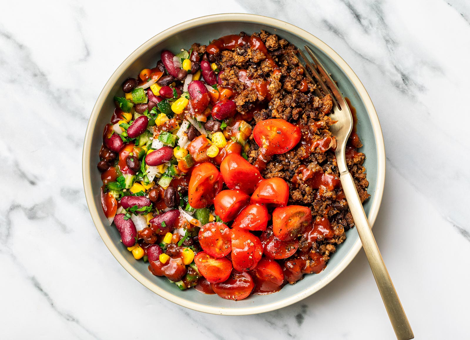 The featured recipe from the High-Protein Plant-Based Recipes