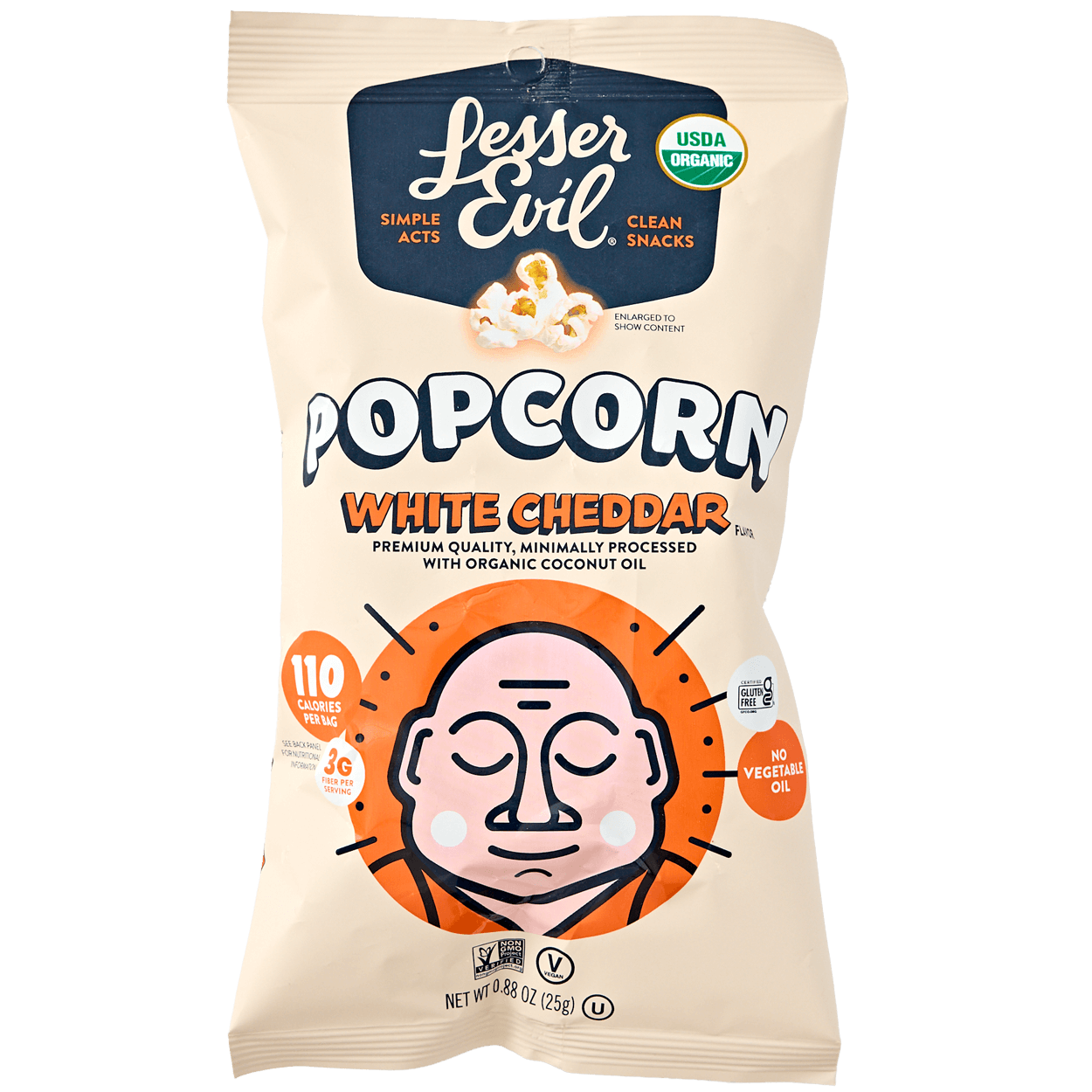 Organic No Cheese Cheesy Popcorn 2 of 2