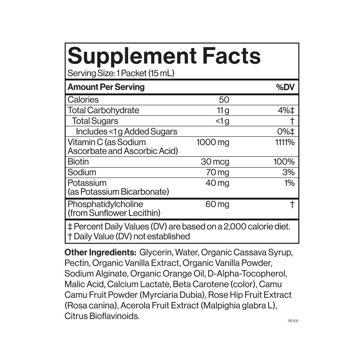 Liposomal Vitamin C Single Packet 2 of 2