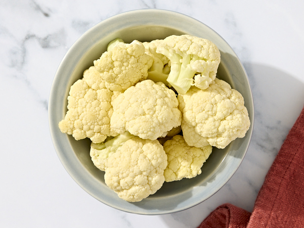 Organic Cauliflower Florets 1 of 2
