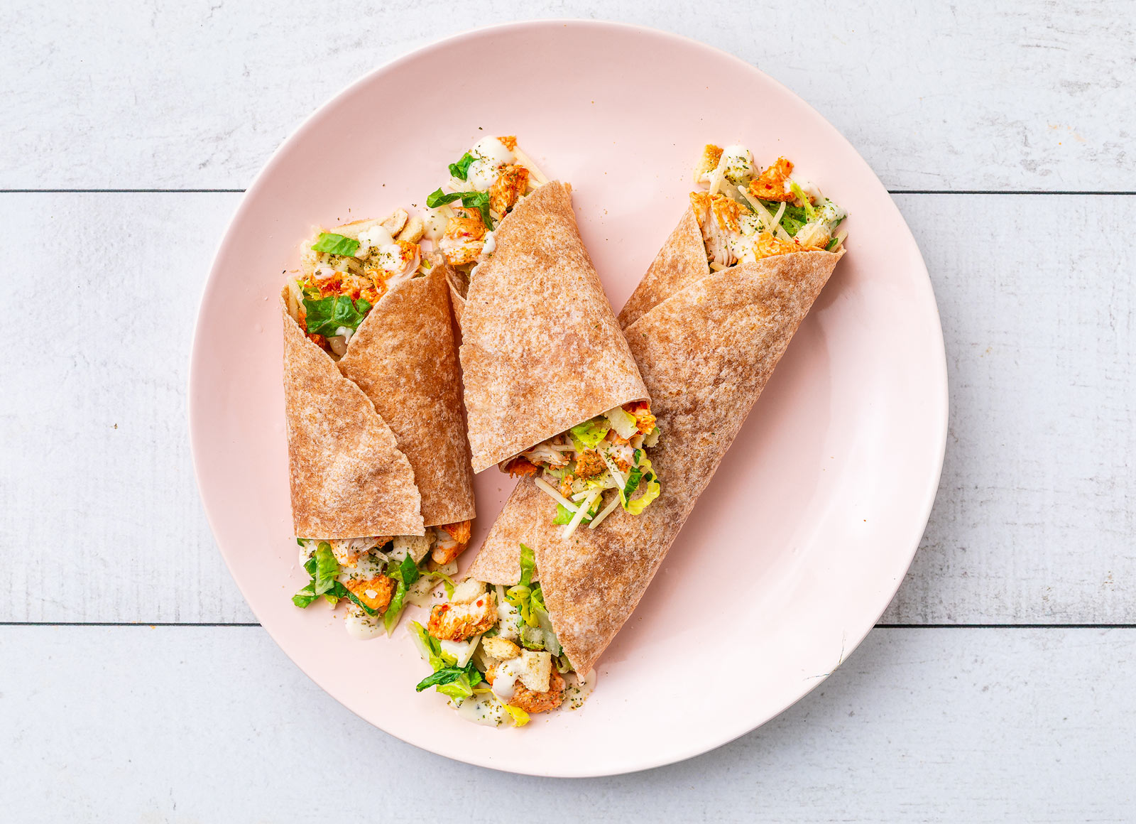 Chile Limon Caesar Wraps
