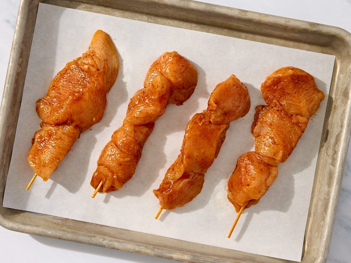 Chipotle Chicken Kebabs 1 of 2