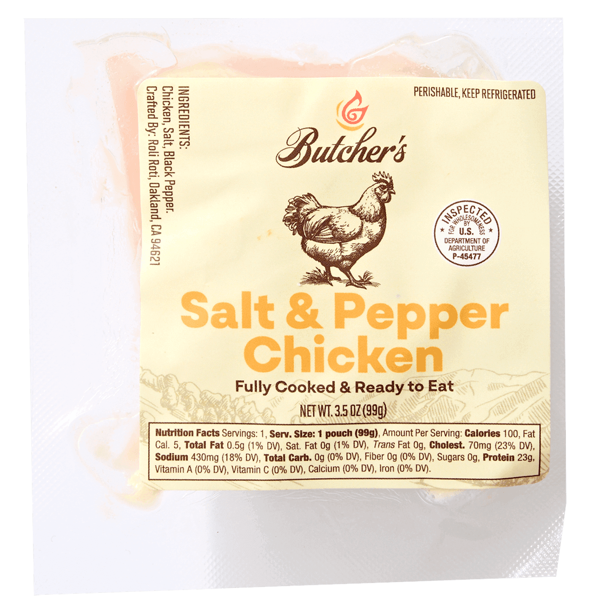 Salt + Pepper Chicken (Small Size) 2 of 2