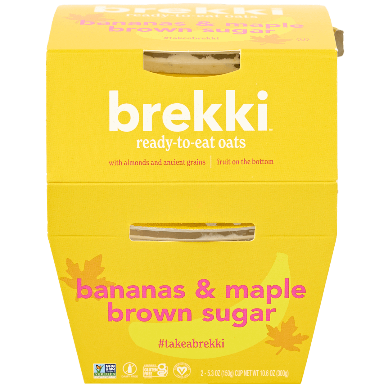 Banana + Maple Brown Sugar Overnight Oats 2-Pack 2 of 2
