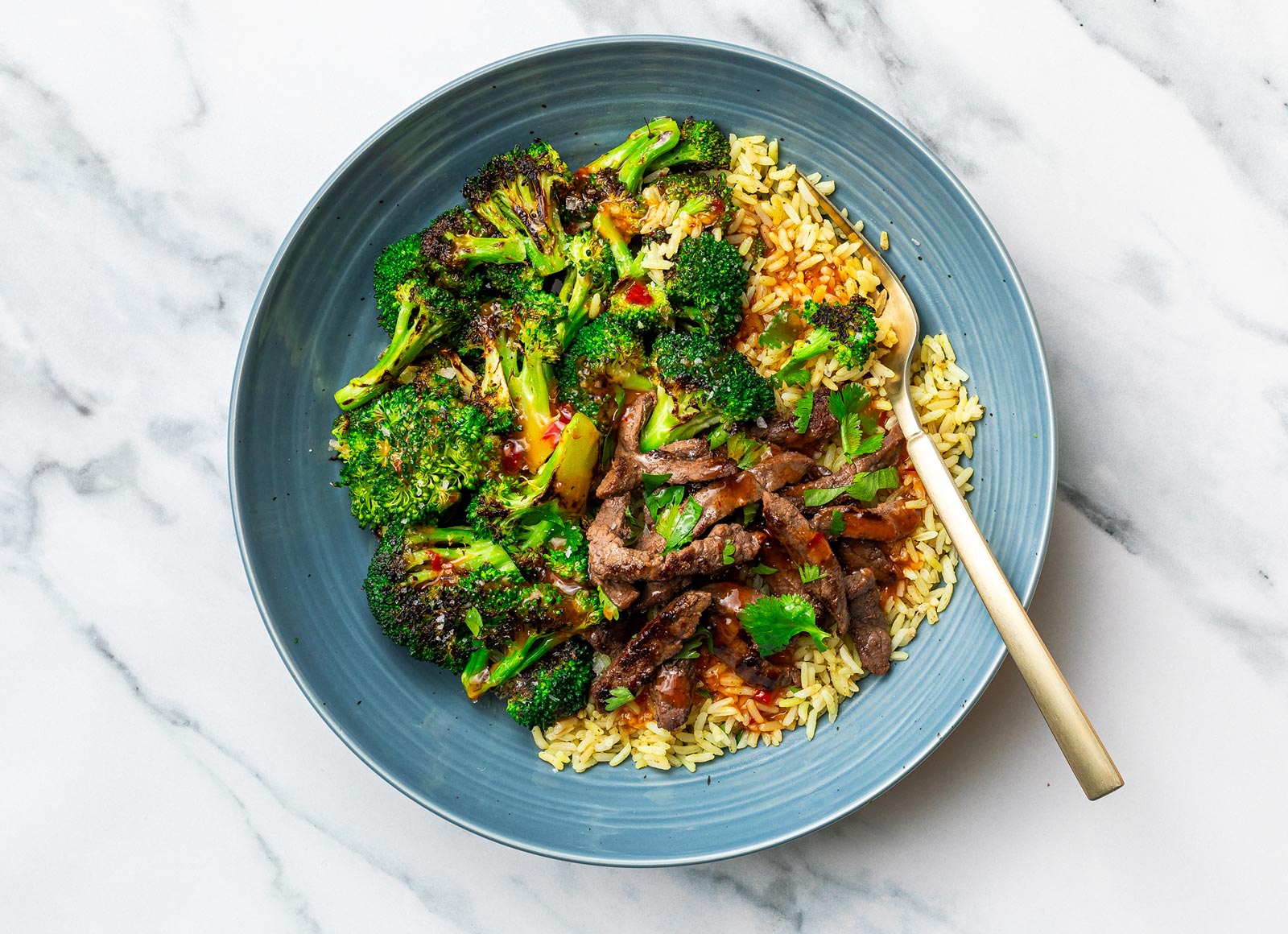 Sweet Chili Beef Rice Bowl Hungryroot