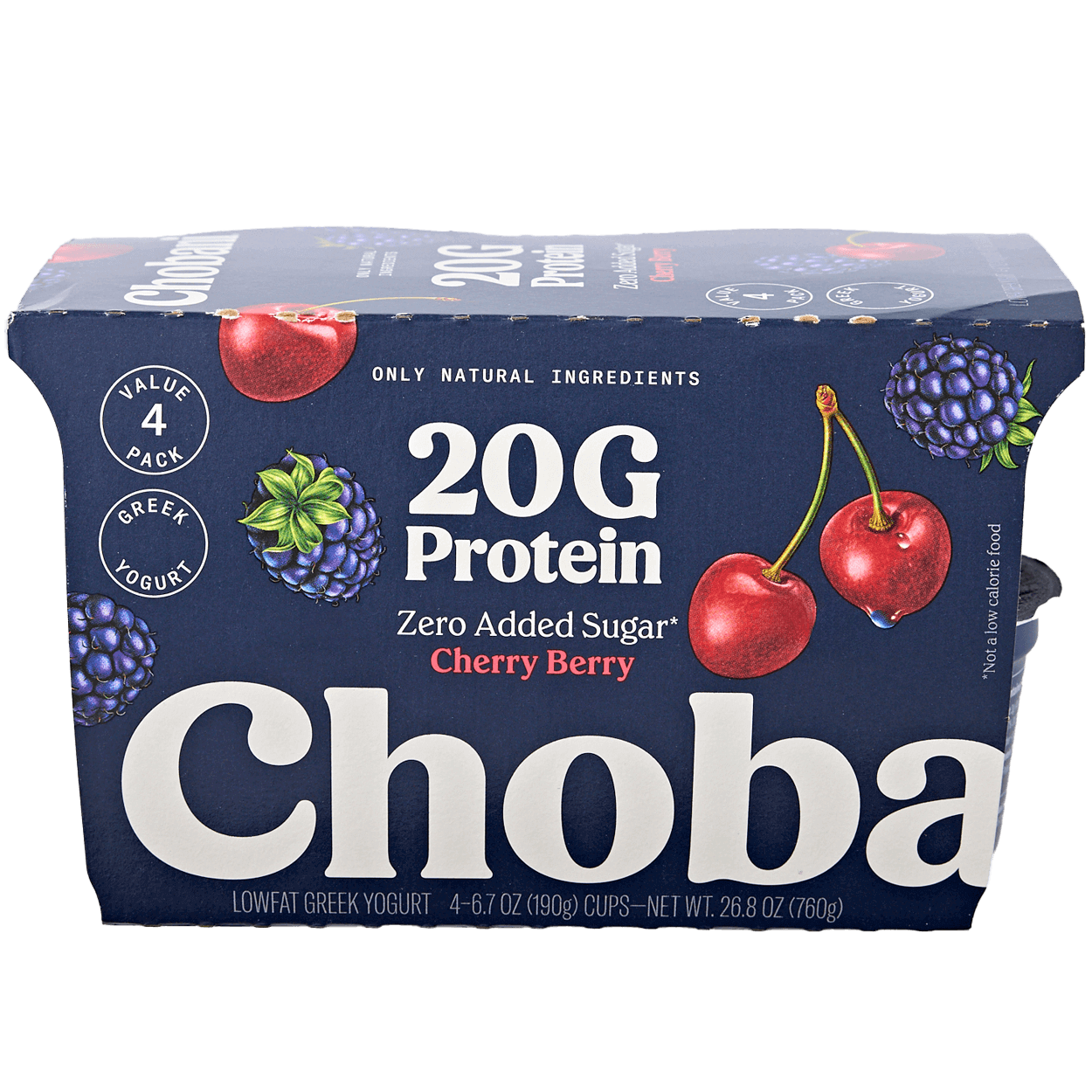 High Protein Greek Yogurt Cherry Berry 4 Pack 2 of 2
