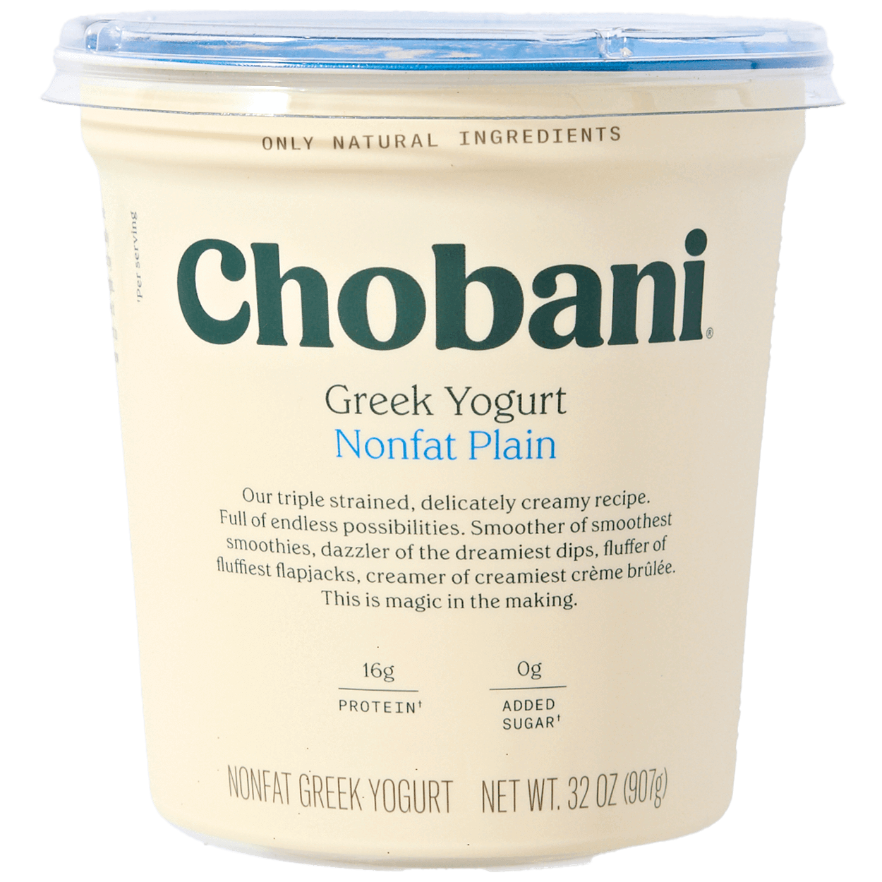 Greek Yogurt Nonfat Plain 32oz 2 of 2