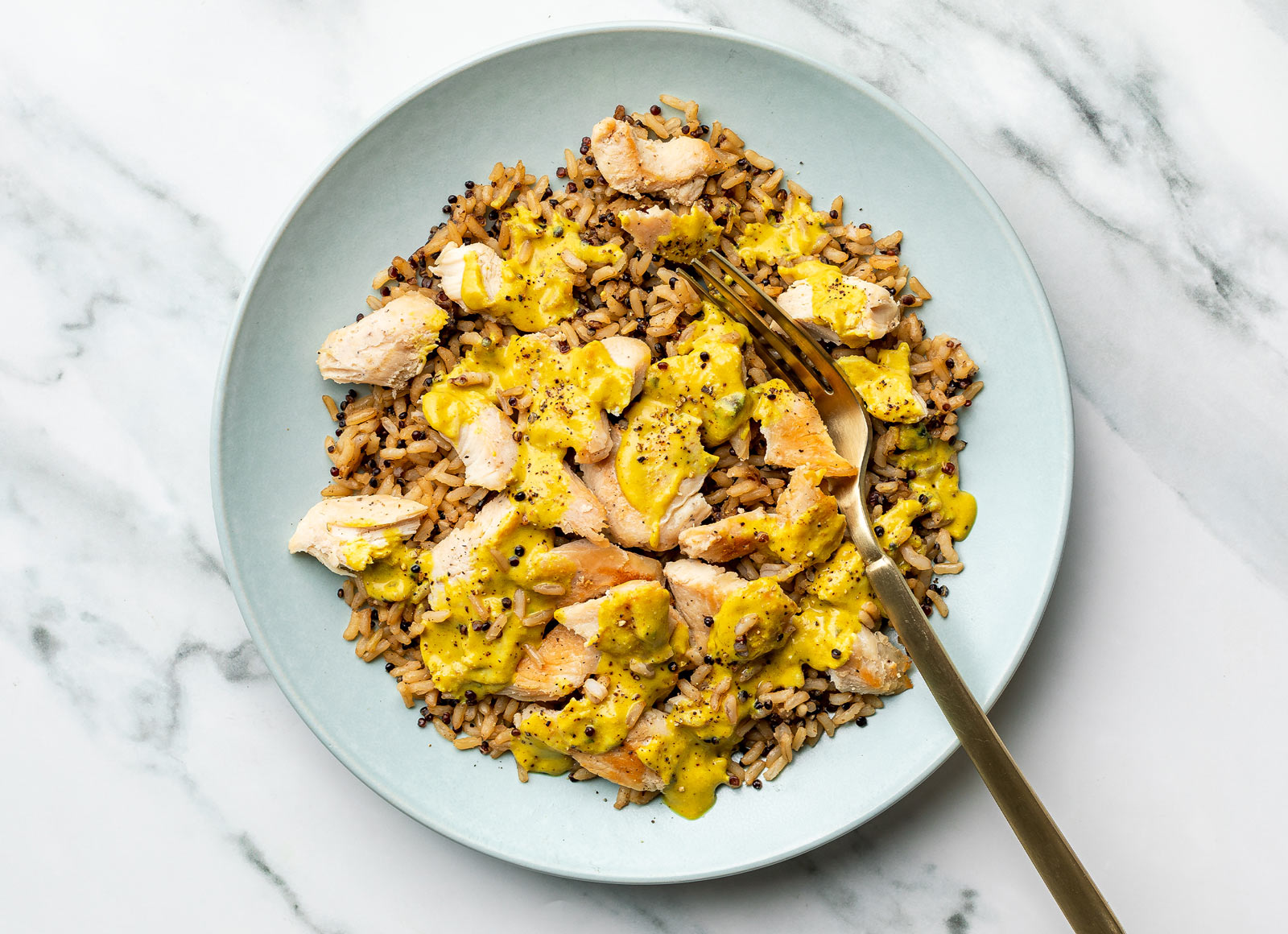 Thai Coconut Chicken + Brown Rice