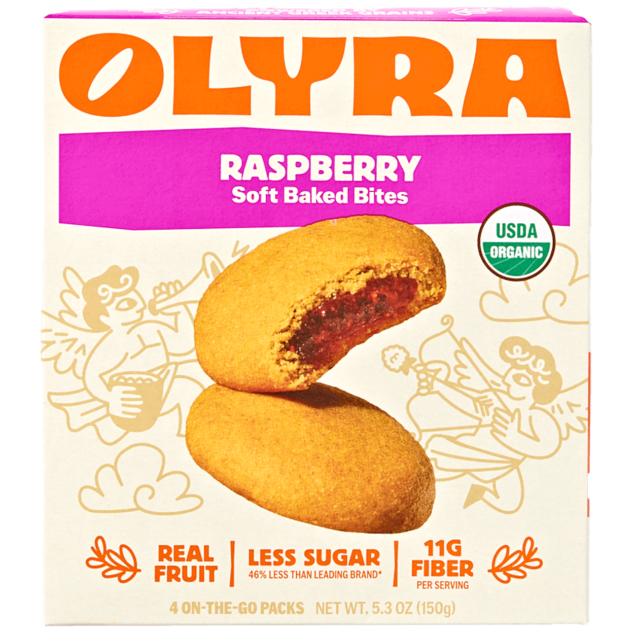 Organic Raspberry Filled Breakfast Biscuit 2 of 2