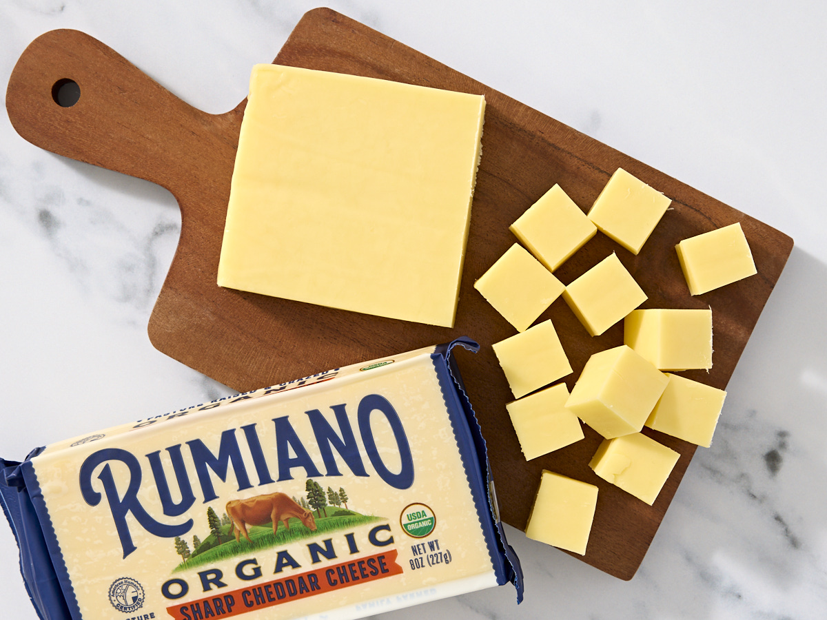 Organic Sharp Cheddar Bar 1 of 2