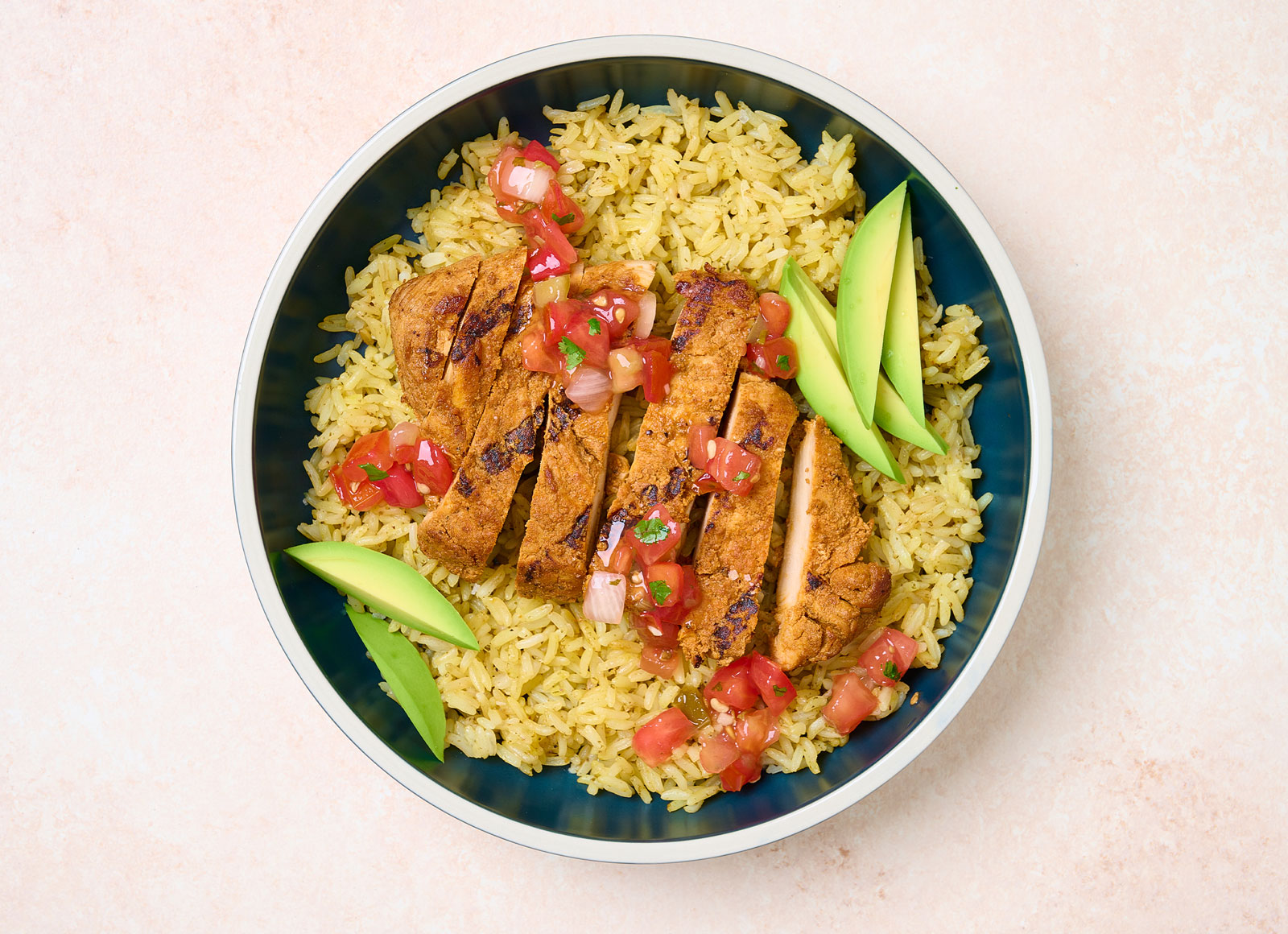  Blackened Chicken Bowl with Avocado
