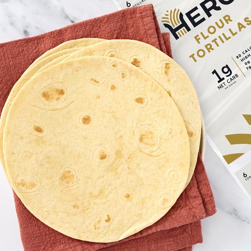 Low Net Carb High Fiber Tortilla 1 of 2