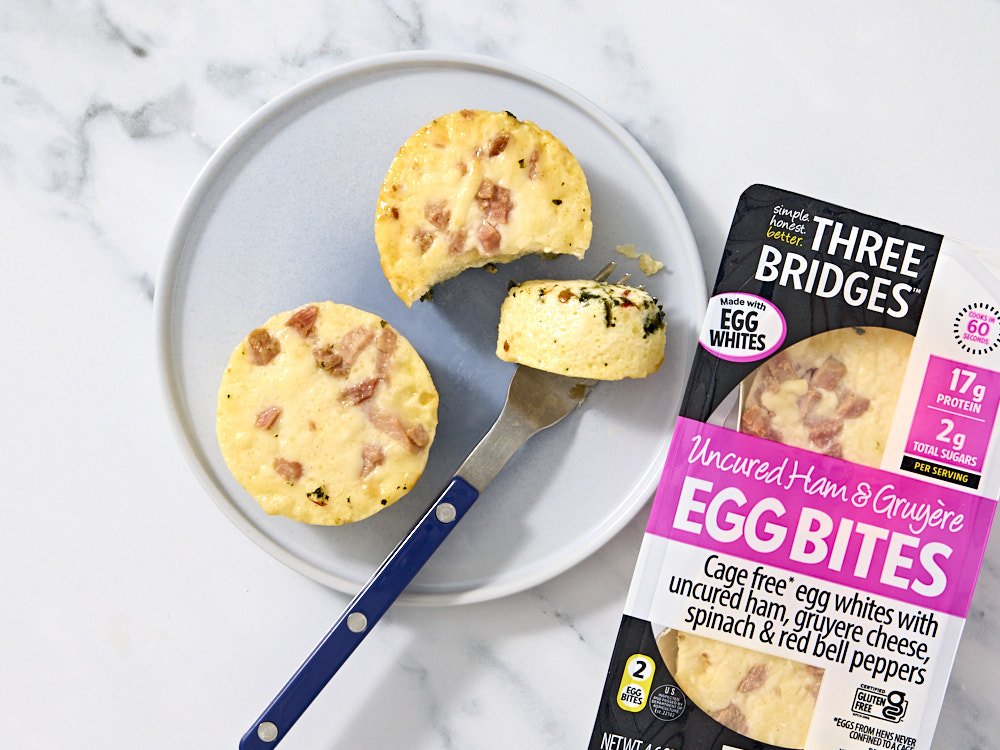 Uncured Ham & Gruyere Egg Bite 1 of 2