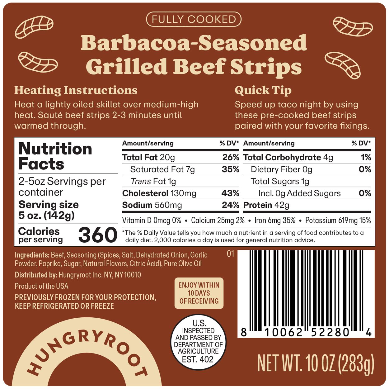 Grilled Barbacoa-Seasoned Beef Strips 2 of 2