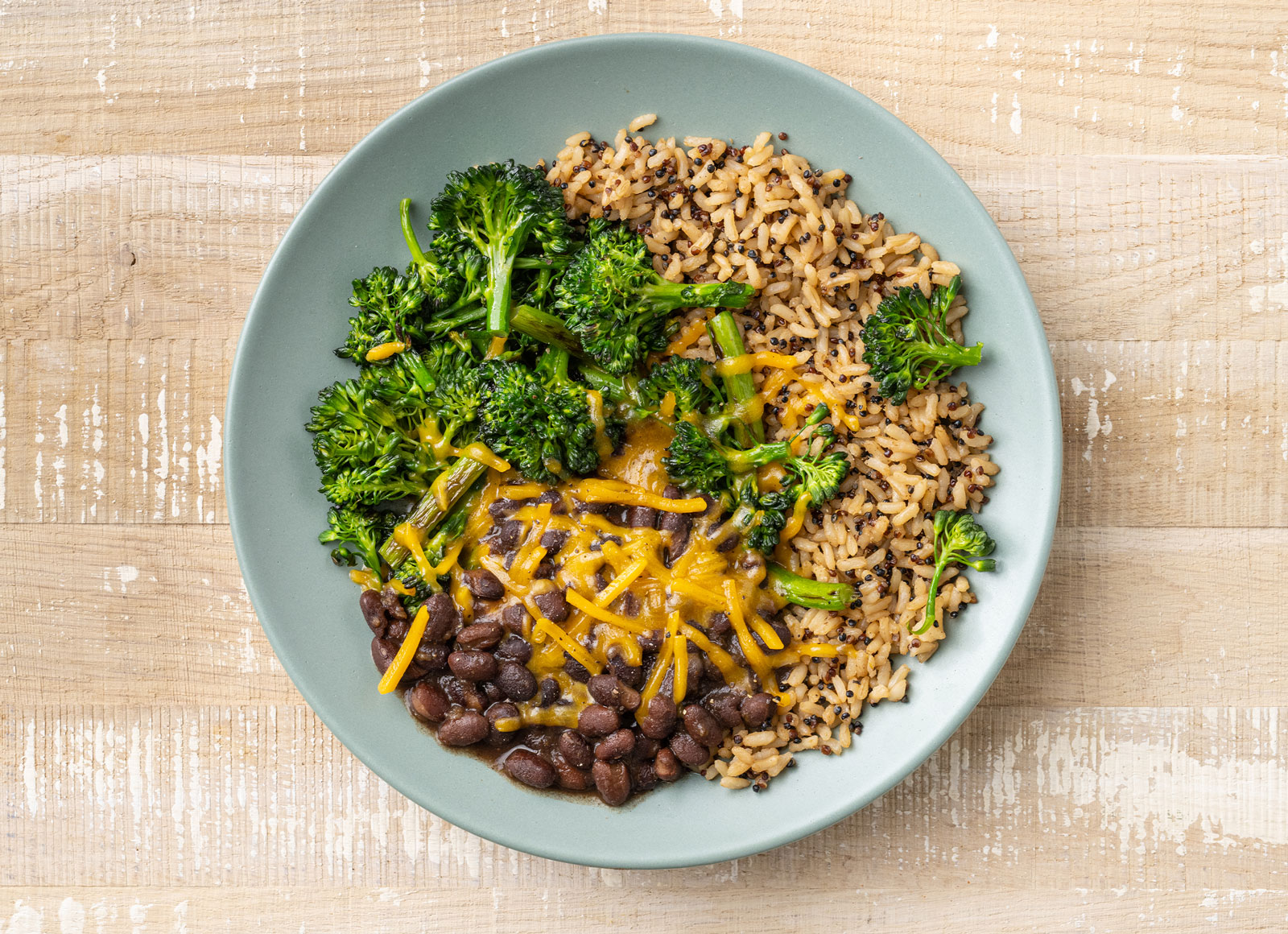 Black Bean 'n Cheese Rice Bowl