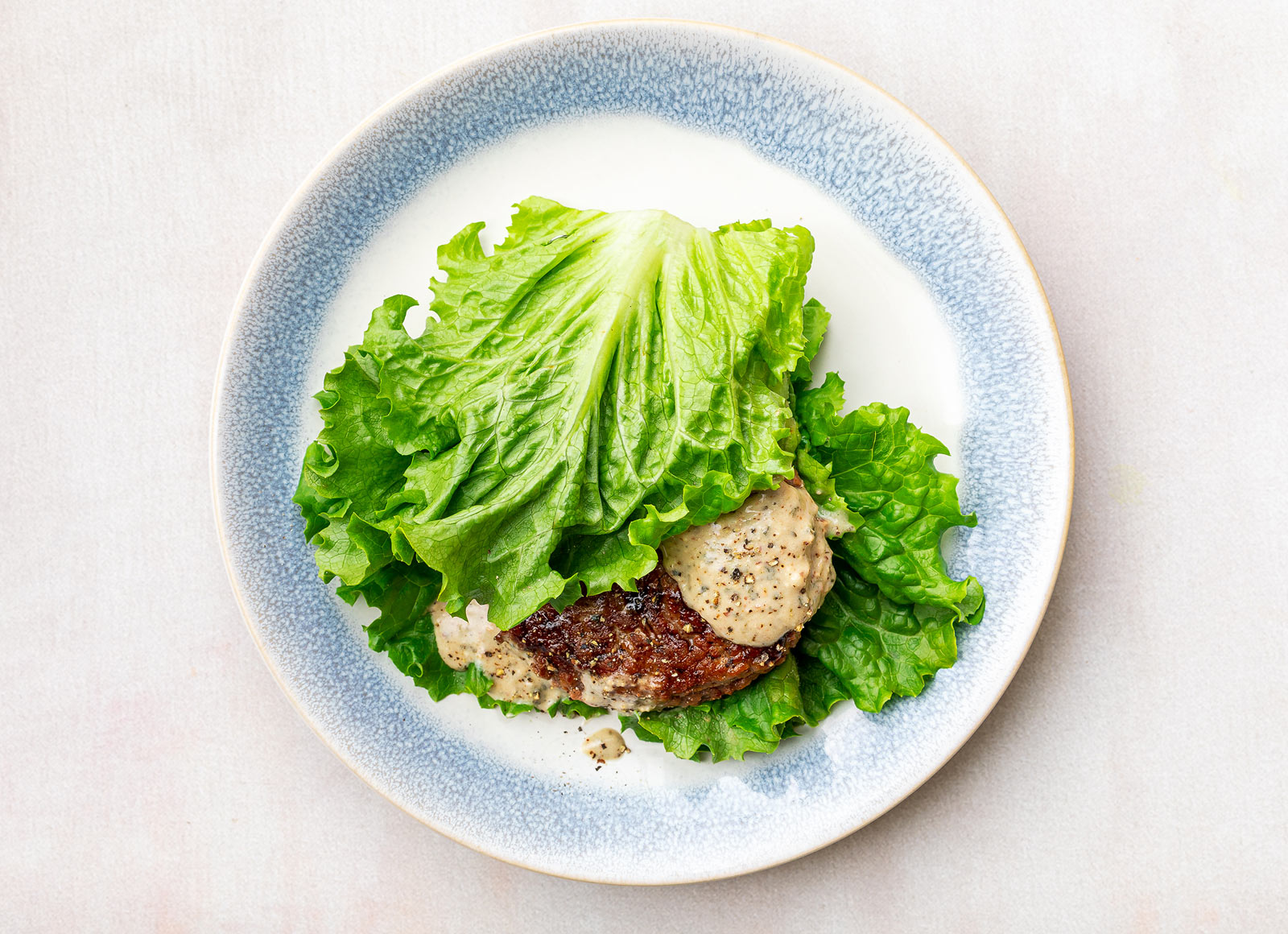 Protein-Style Spinach Artichoke Beyond Burger